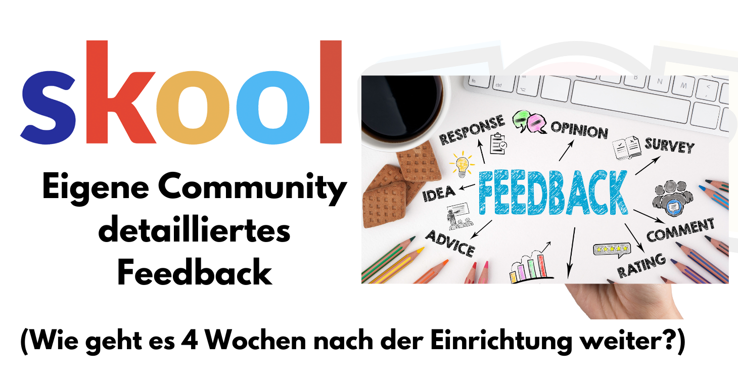 Community gründen und Feedback erhalten