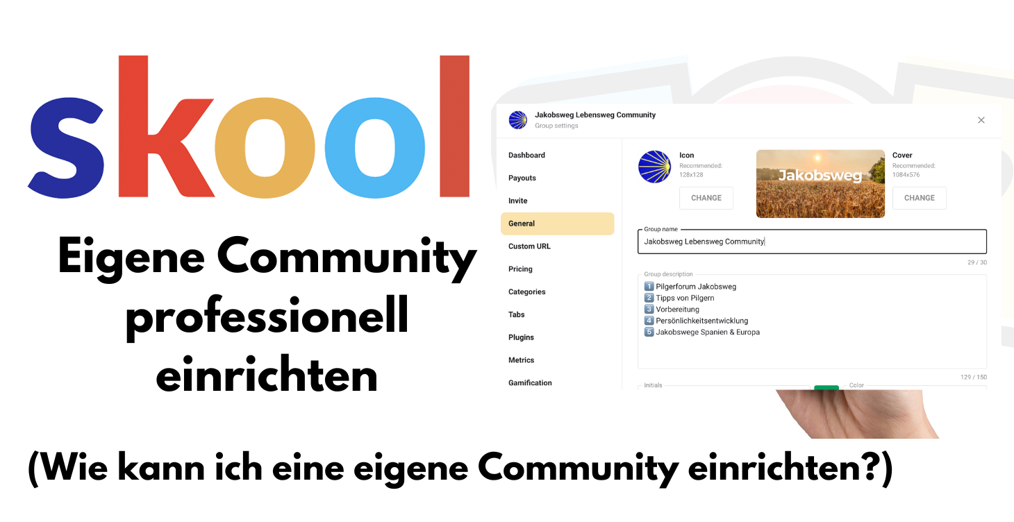 Community professionell einrichten